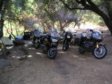 Bikes in camp 1