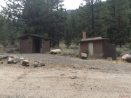Wolf Creek campground is unscathed