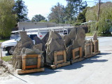 pallets of stone