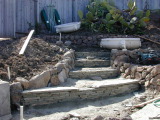 garden area steps