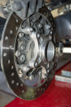 Brake rotor and flange