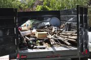 Debris and household junk