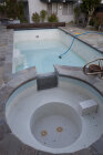 Hot tub and pool