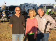 Harvey, Linda and Marv @camp