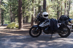 Bike and Tent